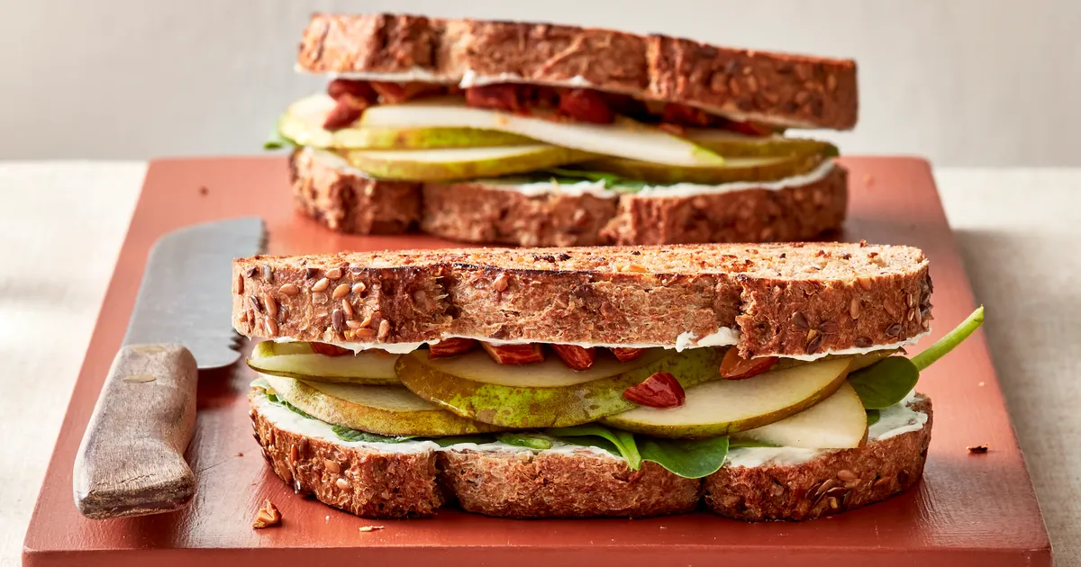 sandwich gap COLLECTIONS まとめ　その4 Sandwich met zuivelspread en peer | Boodschappen.nl recept