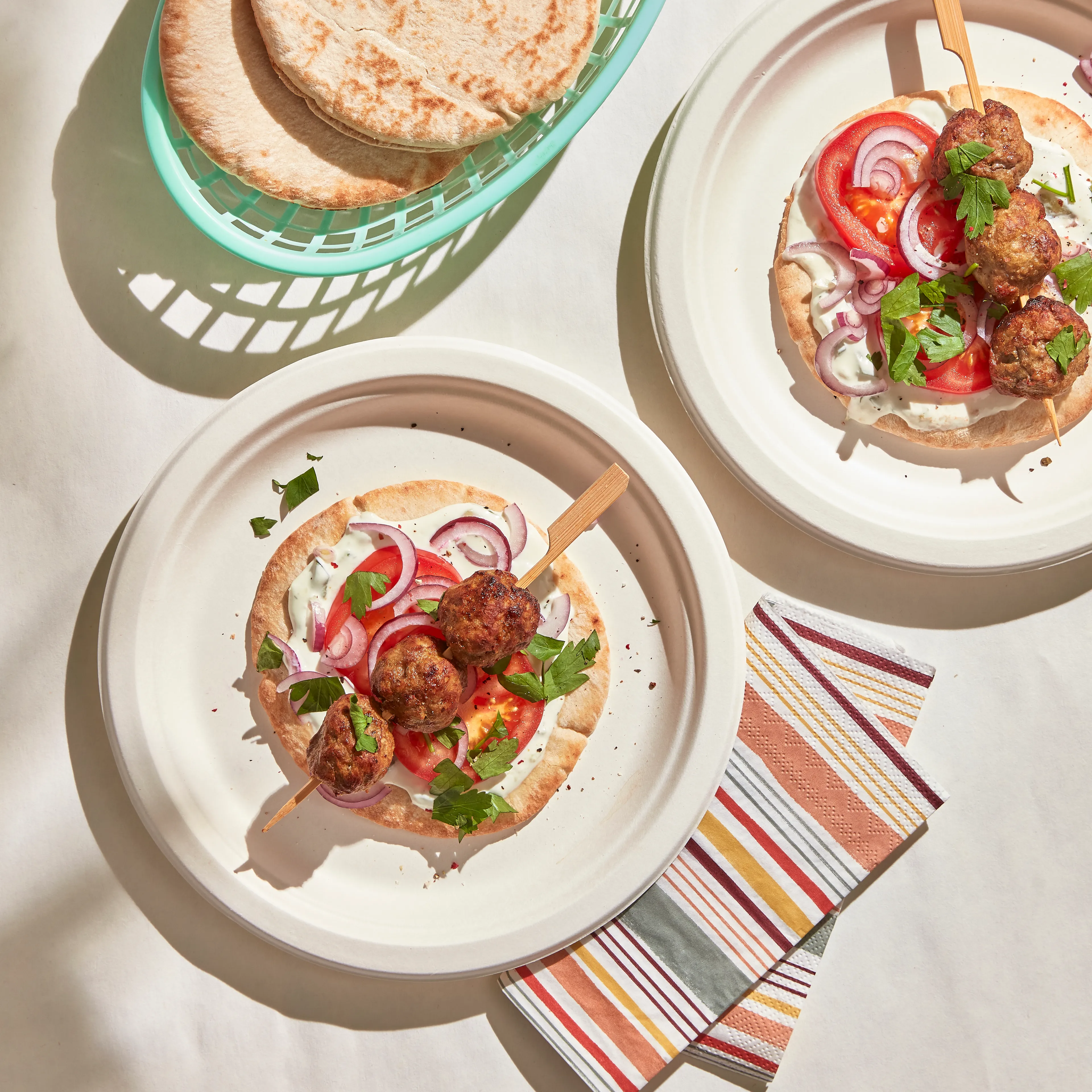 Griekse pita gyros
