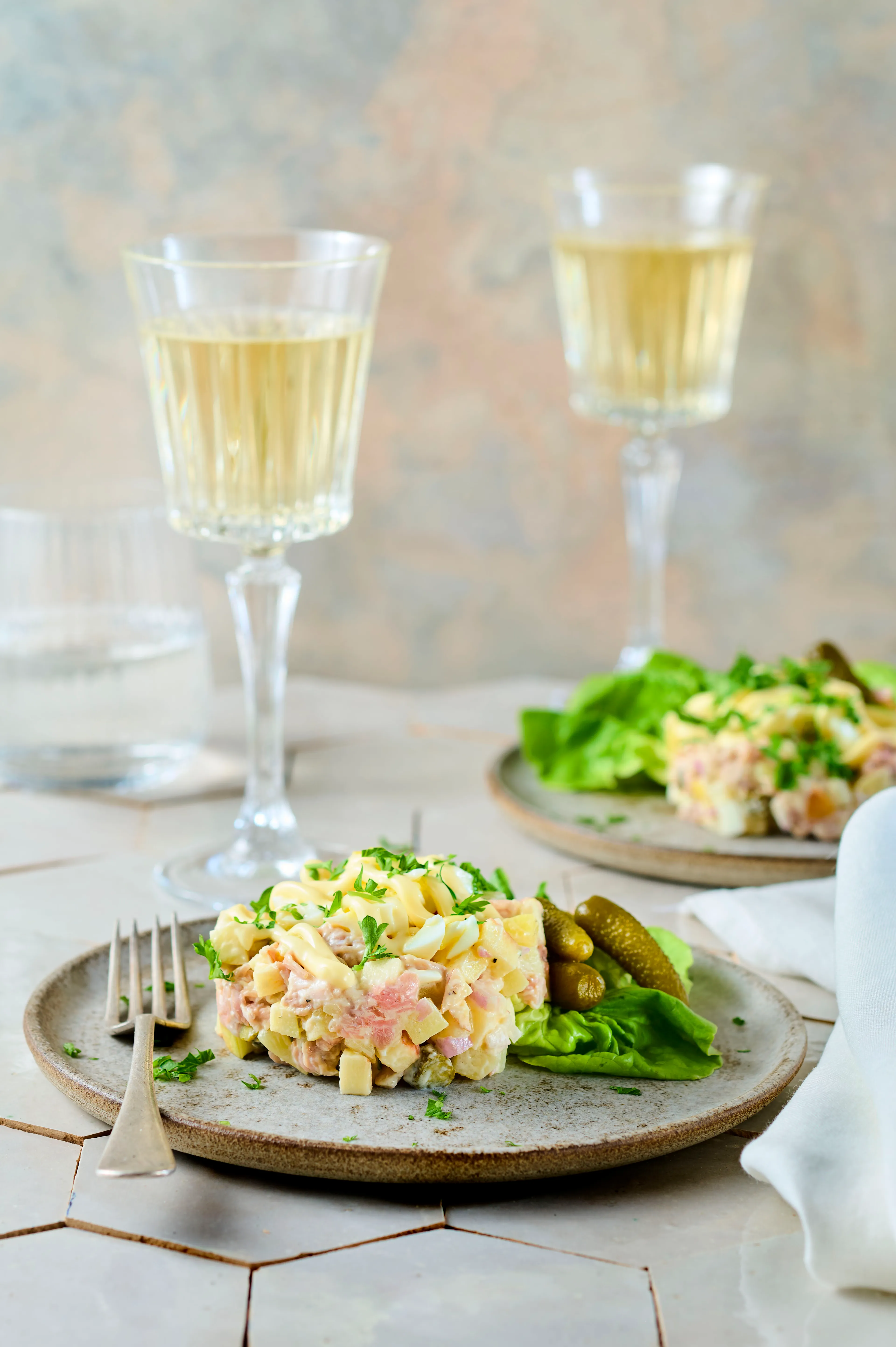 Frisse huzarensalade
