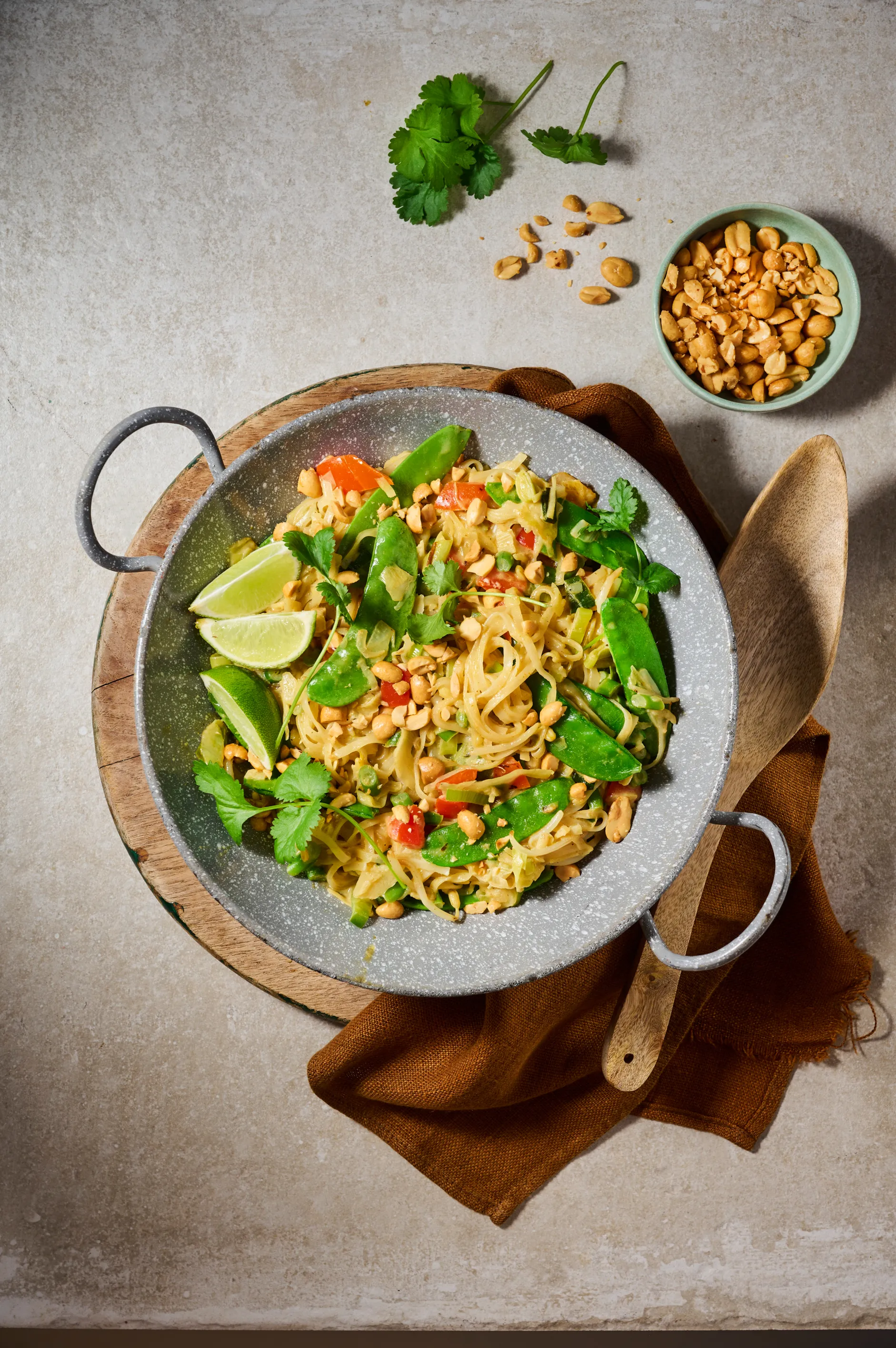 Eenpans curry-noedelbowl