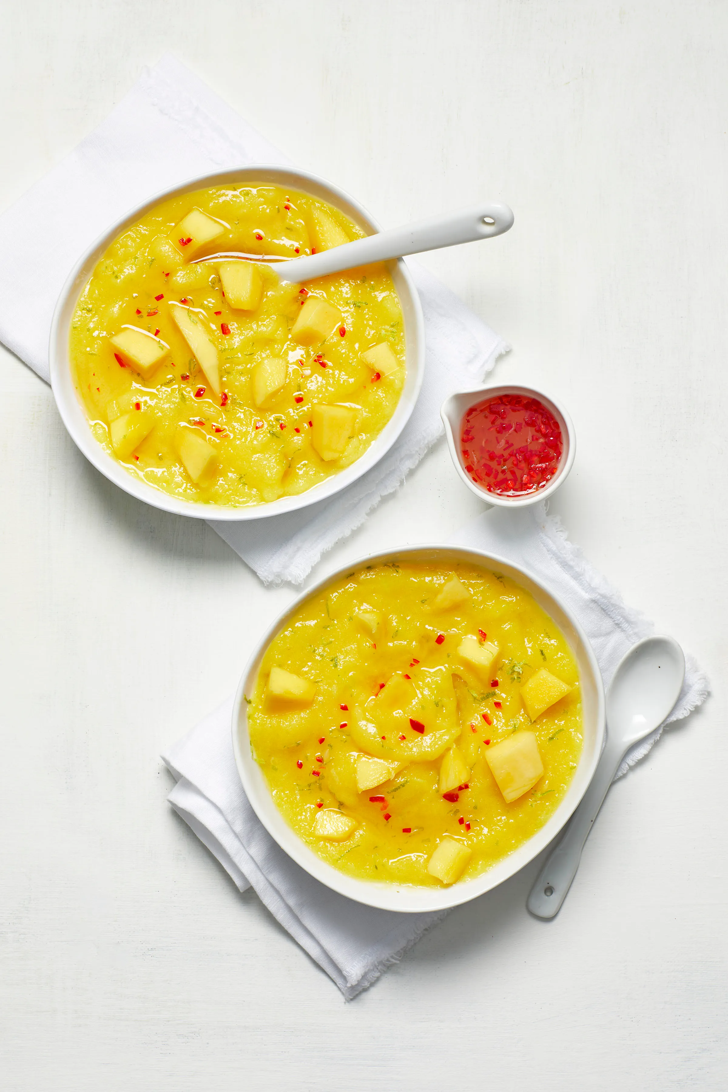 Spicy mango-smoothiebowl