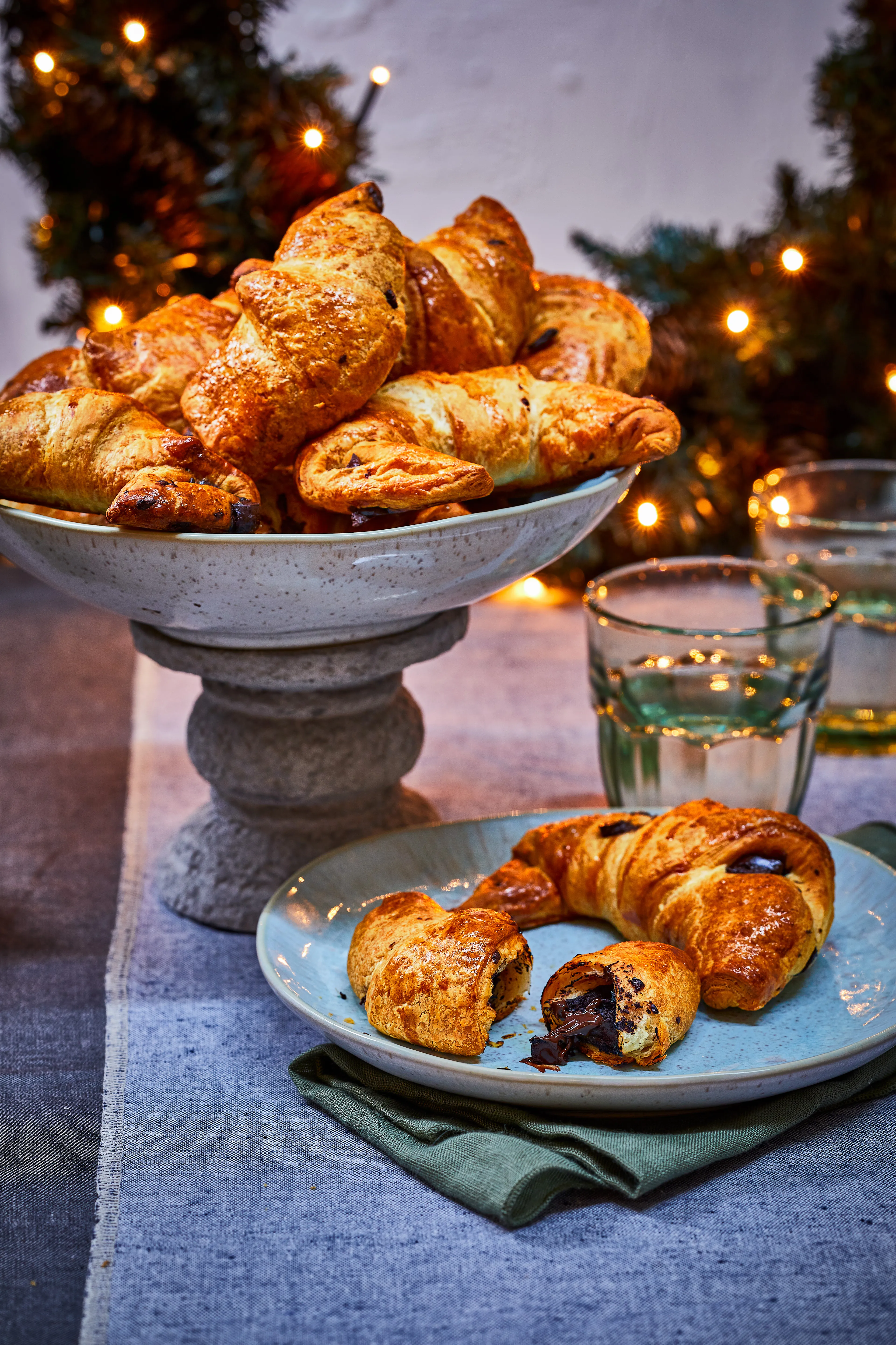 Chocoladecroissants