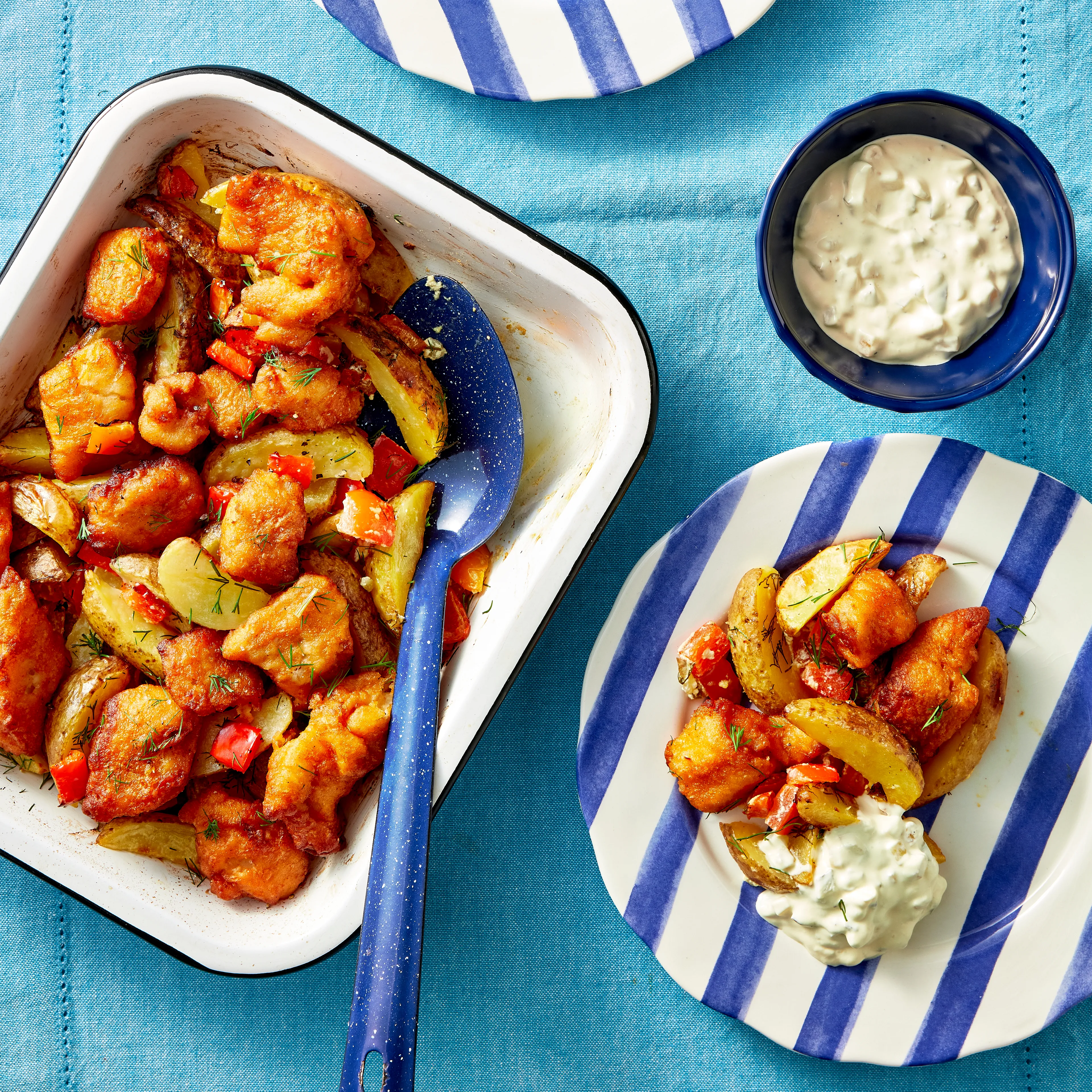 Ovenschotel met kibbeling