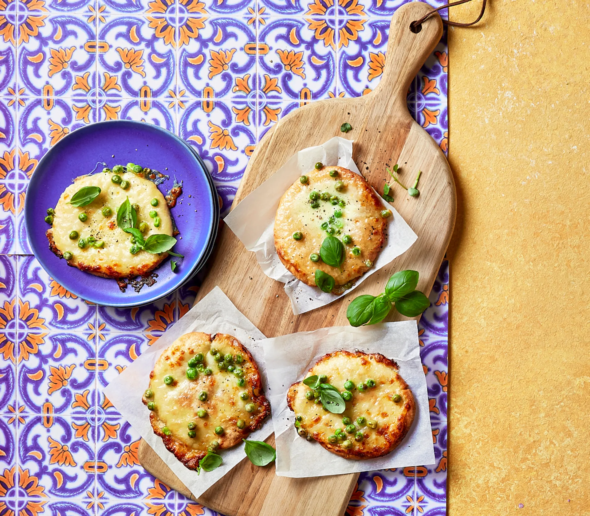 Pitza Ricolet Pita pesto recept - Boodschappen.nl