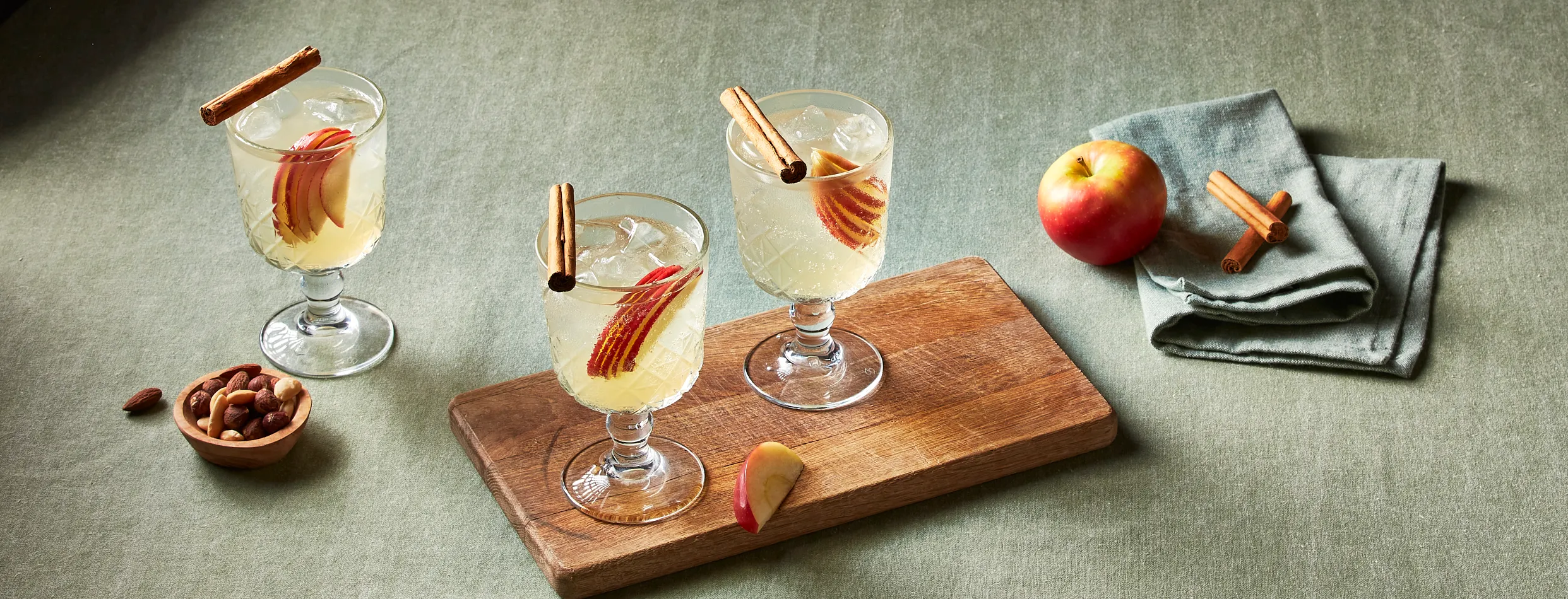 Appel-kaneelmocktail