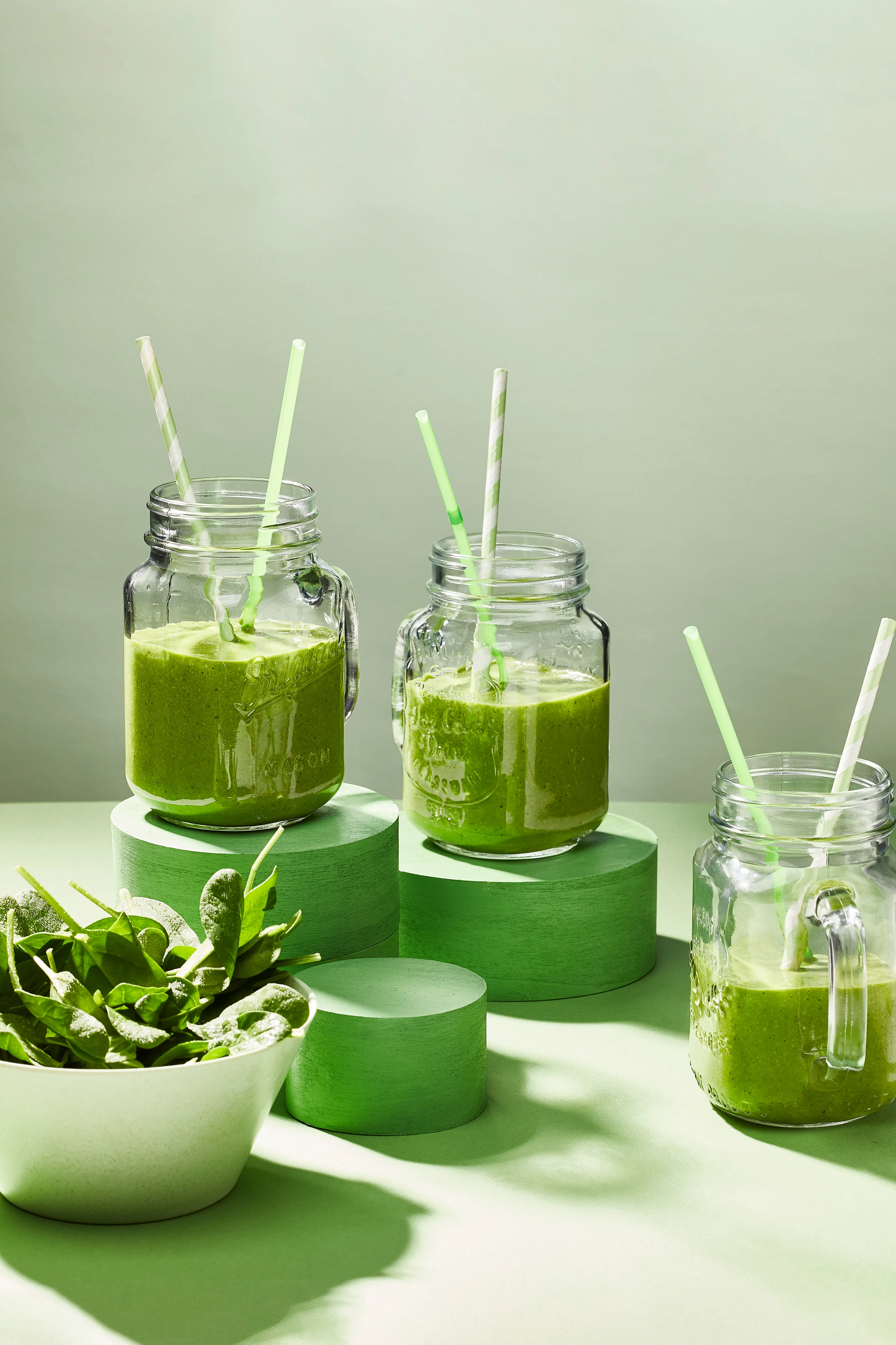 Groene lunch-smoothie