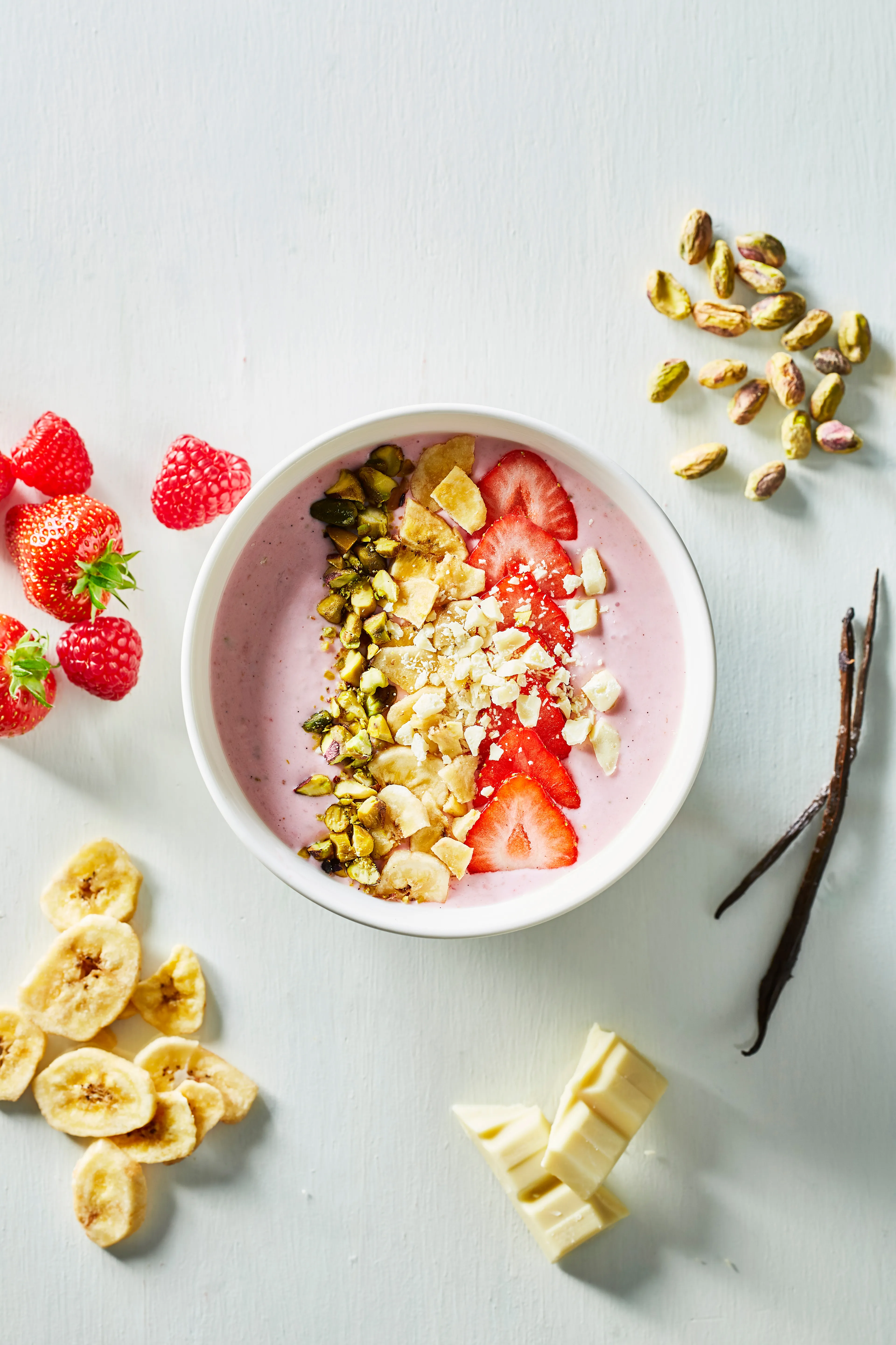 Soft pink bowl